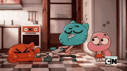 Amazing Gumball Massage Time  GIF