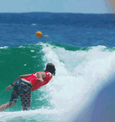 Amazing Man Surfing Oceon GIF