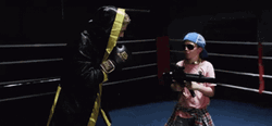 Amazing Slow Motion Knockout Punch GIF