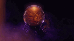 Amazing Smoky Crystal Ball Gazing GIF
