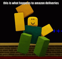 Amazon Delivery Dancing Roblox GIF