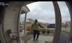 Amazon Delivery Guy Dancing GIF