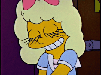 Amber Dempsey Batting Her Eyelashes GIF