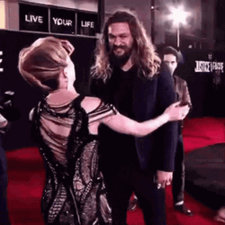 Amber Heard And Jason Momoa Hugging GIF