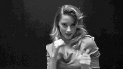 Amber Heard Punching GIF