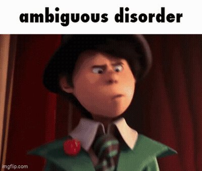 Ambiguous Disorder Cartoon GIF