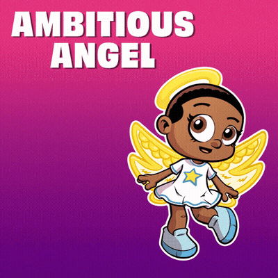 Ambitious Angel Cartoon GIF