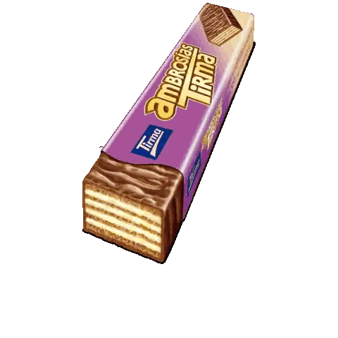 Ambrocias Irma Chocolate Wafers Box Sticker