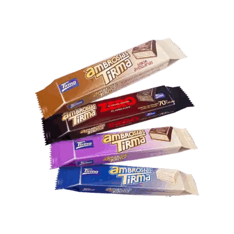 Ambrosias Tirma Candy Bars Flavors Sticker
