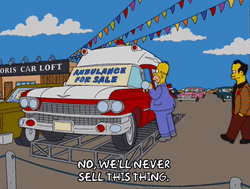 Ambulance For Sale The Simpsons Homer GIF