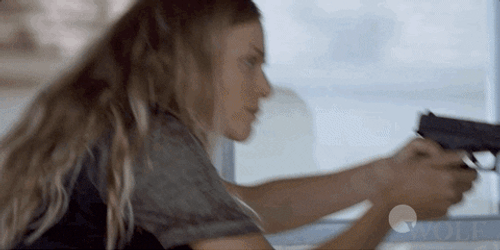 Ambush Doors Woman Kicked The Door GIF