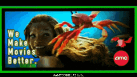 Amcgorillaz Little Mermaid Under Sea Amc GIF