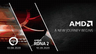 AMD Ad Says New Journey Begins October 10Th GIF