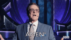 Amen  Praising John Goodman GIF
