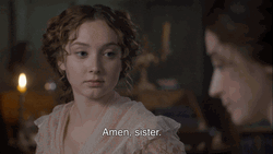 Amen Sister Yes Poldark Series GIF