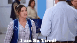 America Ferrera Angry Saying So Tired GIF
