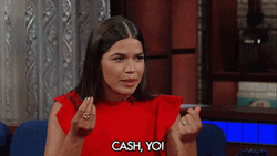 America Ferrera Want Some Cash GIF