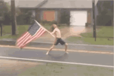 America Hurricane GIF