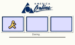 America Online Internet Service Provider GIF