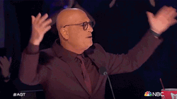 America's Got Talent Howie Mandel Amazing Reaction  GIF