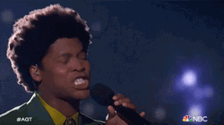 America's Got Talent Singing GIF