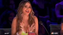 America's Got Talent Sofia Vergara Laughing So Funny GIF