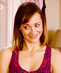 American Actress Rashida Jones Awkward Smile GIF