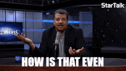  American Astrophysicist Neil Tyson How Is That Possible GIF