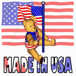 American Bear Made In USA GIF