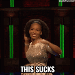 American Comedian Amber Ruffin This Sucks  GIF