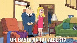 American Dad Based On Fat Albert GIF