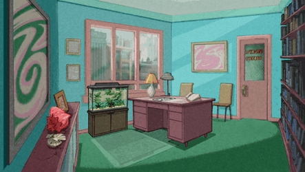 American Dragon Jake Long Sneaking In Office GIF