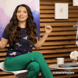 American Entrepreneur Marie Forleo Advise To Drink Water GIF