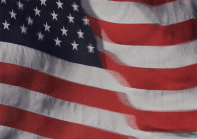American Flag Stars Close Up GIF