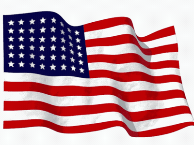 American Flag Waving GIF