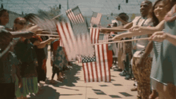 American Flag Waving GIF
