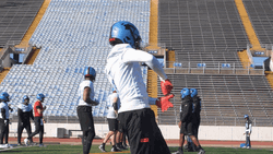 American Football Player Stir The Pot  GIF