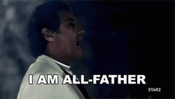 American Gods Mr Wednesday I'm All Father GIF