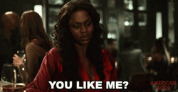 American Gods Queen Of Sheba You Like Me GIF