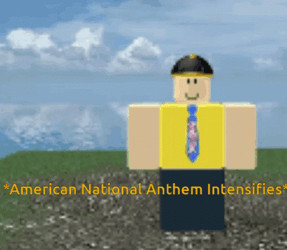 American National Anthem Intensifies GIF