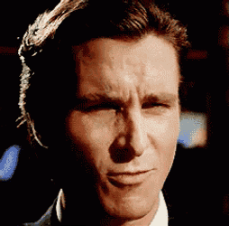 American Psycho Patrick Bateman GIF