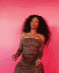 American Singer Sza Dancing GIF