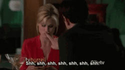 American Sitcom Modern Family Shh GIF