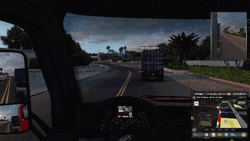American Truck Simulator Sample Game Scene