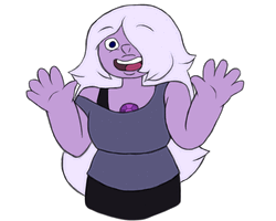 Amethyst Jazz Hands Wave GIF