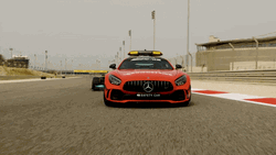 AMG GT R Red Mercedes Hood GIF