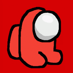 Among Us Character Baby Transition Loop GIF