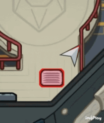 Among Us Character Brown Venting GIF