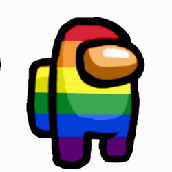 Among Us Character LGBTQ Transition GIF