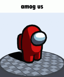 Among Us Character Red Spinning GIF | GIFDB.com